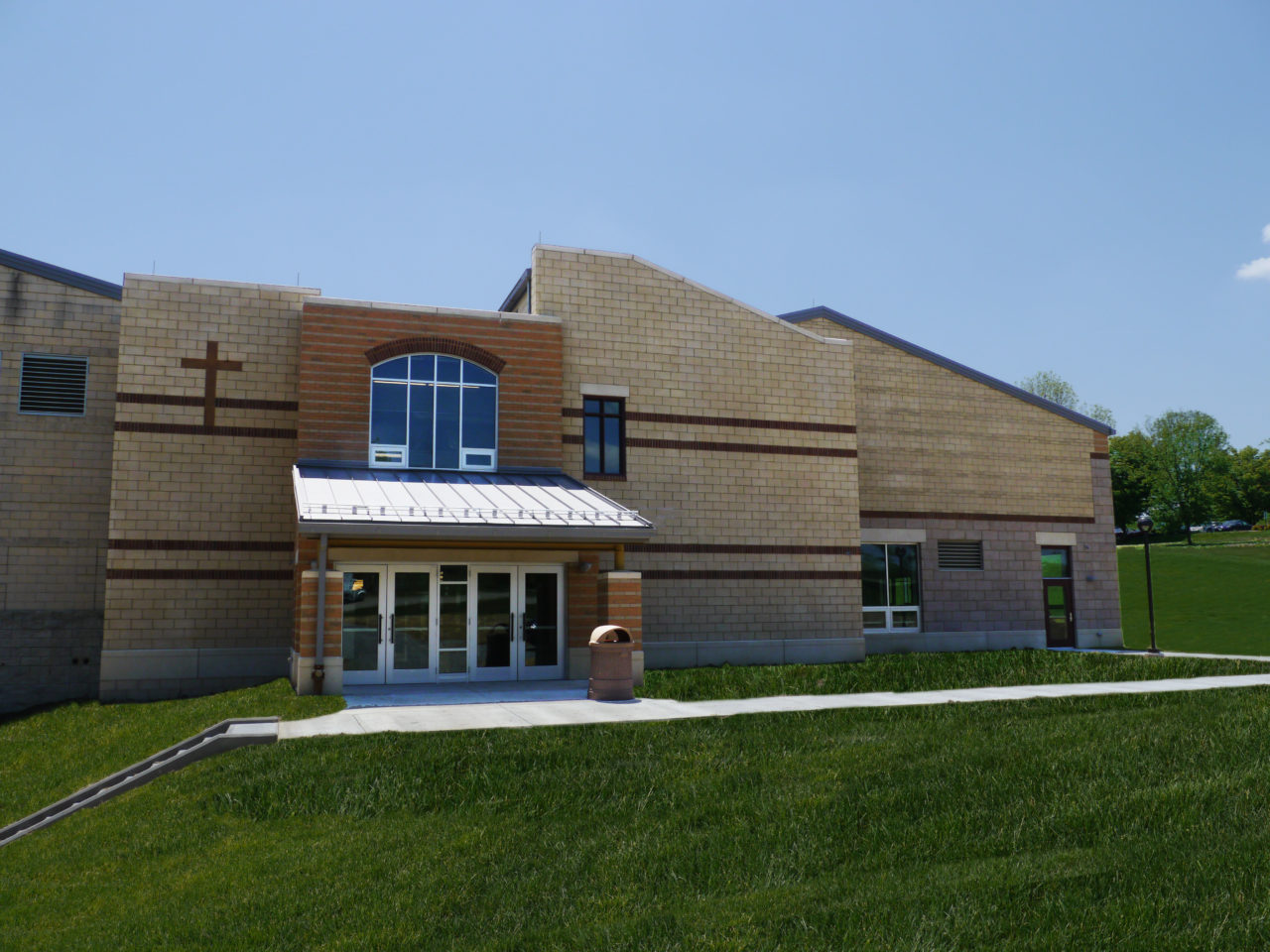 Franciscan University Fieldhouse Harris Masonry Inc.