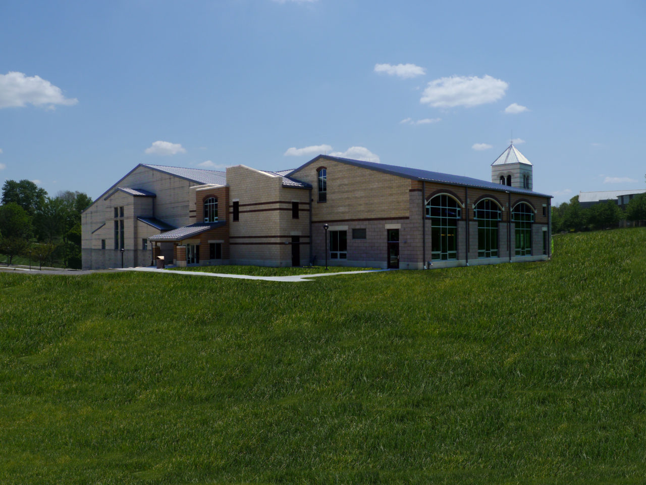 Franciscan University Fieldhouse Harris Masonry Inc.